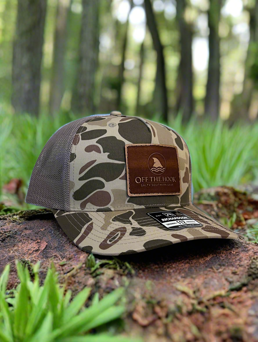 "Shark Fin" Patch Trucker Hats