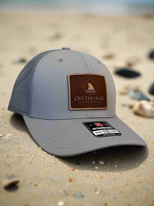 Grey Trucker Patch Hat