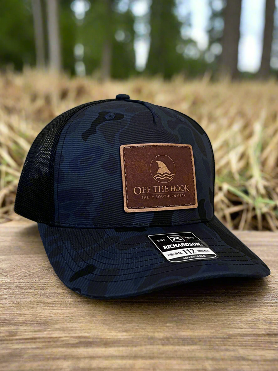 "Shark Fin" Patch Trucker Hats