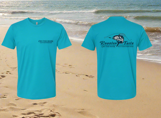 “Rooster Tail” Bondi Blue Tshirt