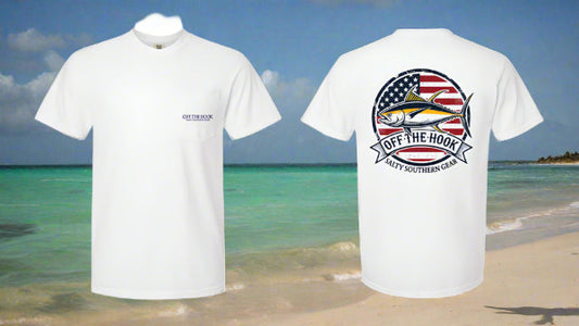 Yellowfin Patriot Short Sleeve