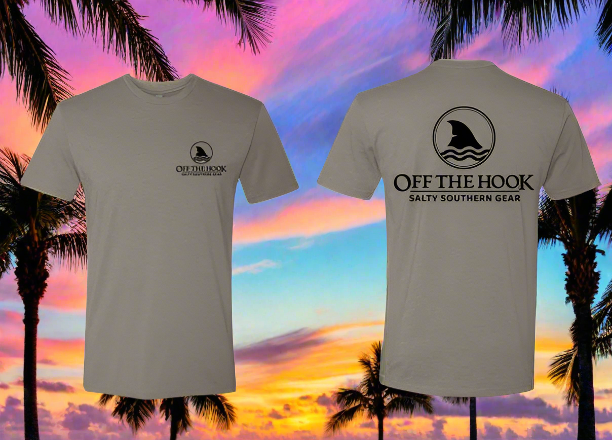 Grey “Shark Fin” short sleeve