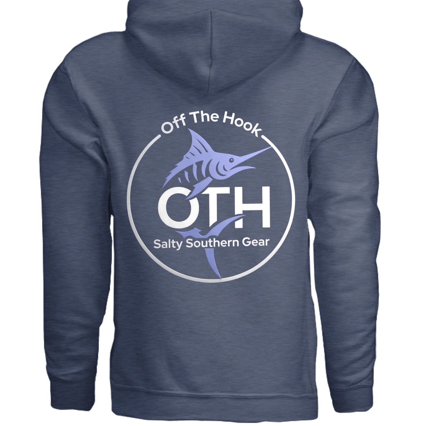 Heather Sport Dark Navy - BACK