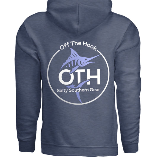 Heather Sport Dark Navy - BACK