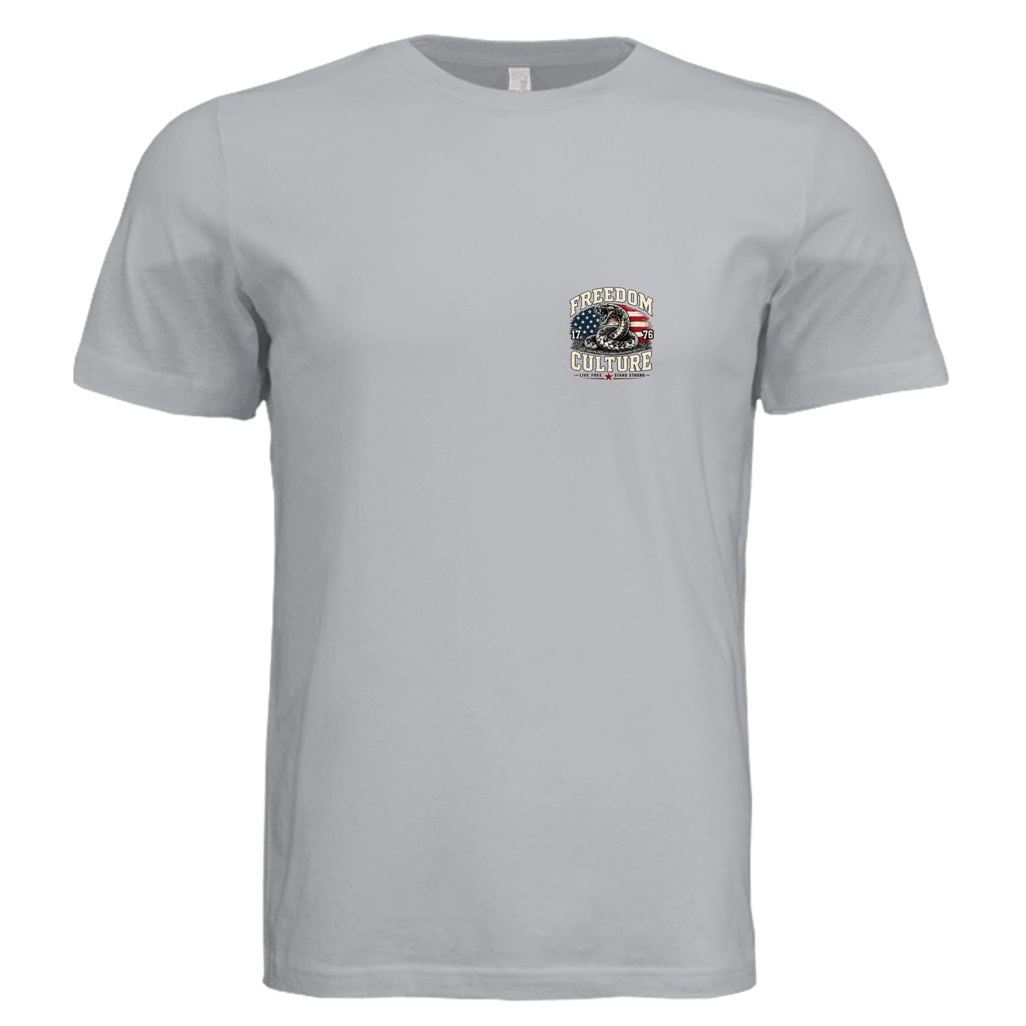 Solid Athletic Grey - 3001C - FRONT